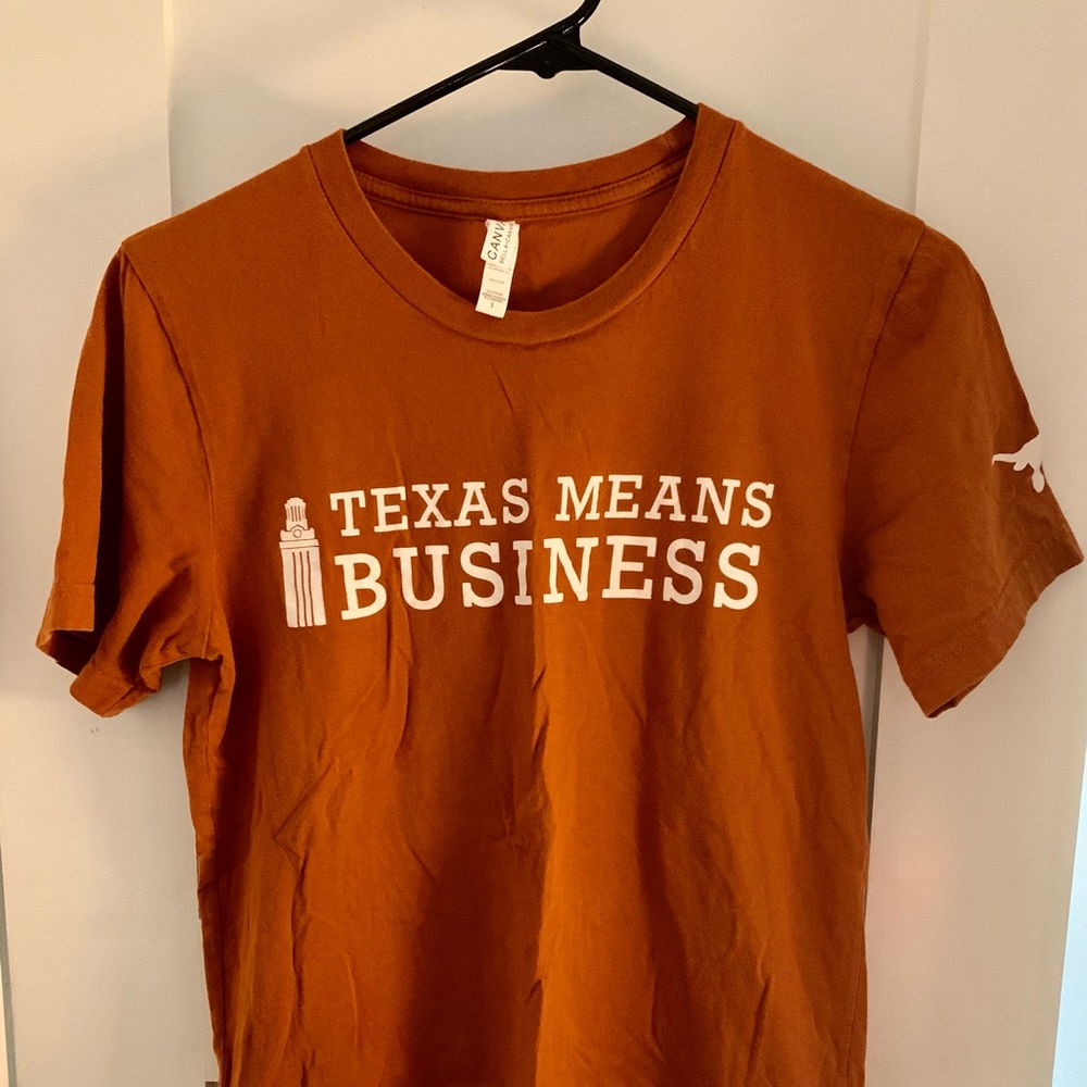 UT Austin McCombs Texas Means Business Tee
